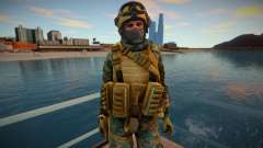 Call Of Duty Modern Warfare Woodland Marines 12 para GTA San Andreas