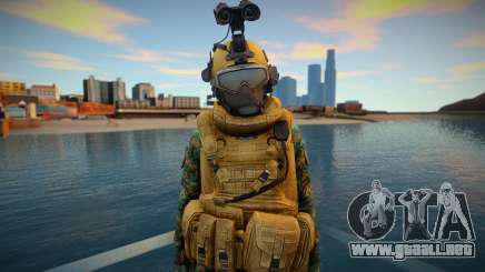 Call Of Duty Modern Warfare Woodland Marines 11 para GTA San Andreas