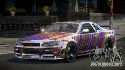 Nissan Skyline R34 GS-U S5 para GTA 4