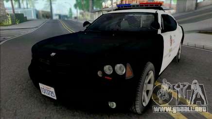 Dodge Charger 2007 LAPD v2 para GTA San Andreas