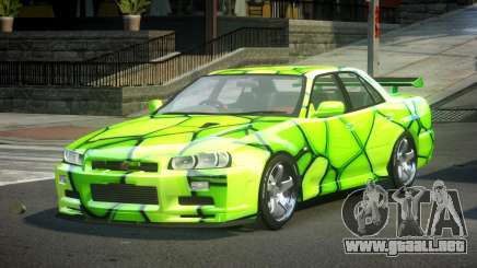 Nissan Skyline SP R34 S3 para GTA 4