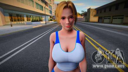 Tina Costume Training para GTA San Andreas