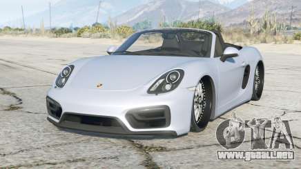 Porsche Boxster GTS (981) 2014〡lowered〡add-on para GTA 5