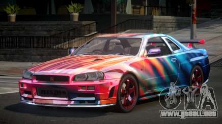 Nissan Skyline R34 GS-U S10 para GTA 4