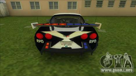 NFSMW Corvette C6 Cross para GTA Vice City