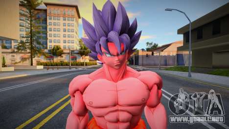 Goku Ssjblue Kiokien X20 para GTA San Andreas