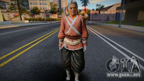 Dead Or Alive 5 - Brad Wong (Costume 4) 2 para GTA San Andreas
