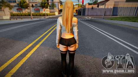 Parasit3 City Blonde Girl Skin para GTA San Andreas