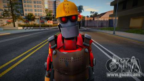 RED Robot Engineer from Team Fortress 2 para GTA San Andreas