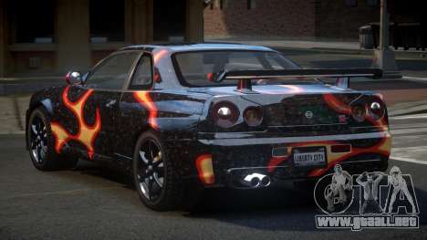 Nissan Skyline R34 G-Style S6 para GTA 4