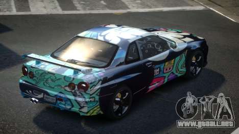 Nissan Skyline R34 G-Style S8 para GTA 4