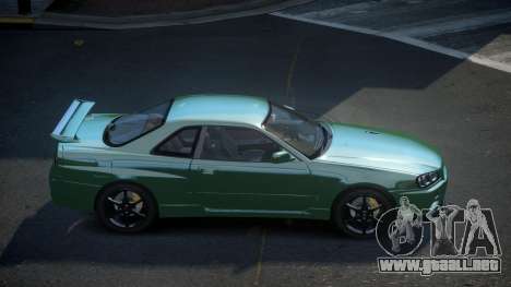 Nissan Skyline R34 G-Style para GTA 4