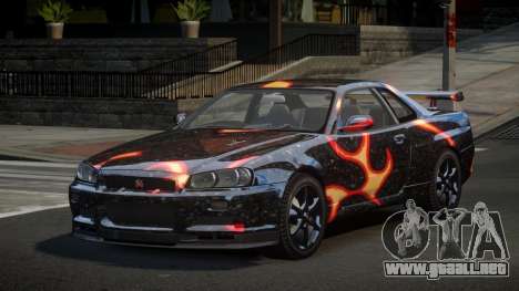 Nissan Skyline R34 G-Style S6 para GTA 4