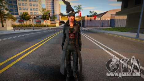 The Goth Witch 1 para GTA San Andreas