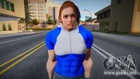 Jill Valentine bigger (from RE3 remake) para GTA San Andreas