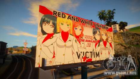 Anime Billboard para GTA San Andreas