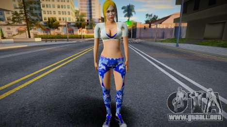 Fitness Girl para GTA San Andreas