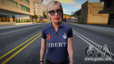 GTA Online Outfit Casino And Resort Agatha Bak 1 para GTA San Andreas