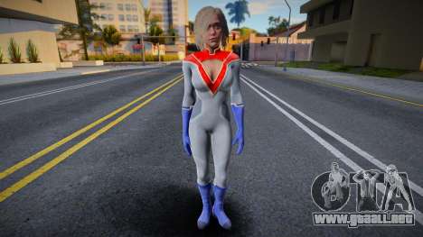 Power Girl (good skin) para GTA San Andreas
