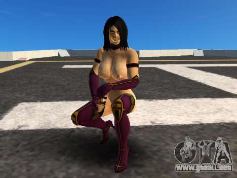 Mortal Kombat Mileena Desnudo para GTA San Andreas