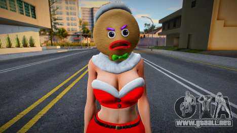 Mai Shiranui Berry Burberry Christmas Special 3 para GTA San Andreas