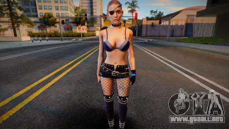 Claire Stripper no coat and blady para GTA San Andreas