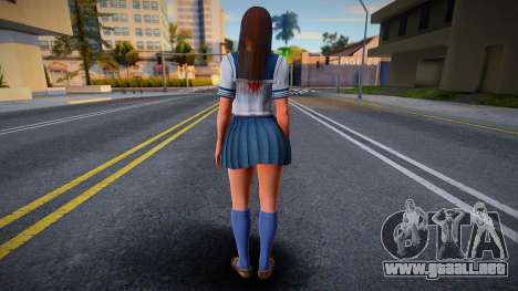 DOA Ayame Summer School Uniform Suit para GTA San Andreas