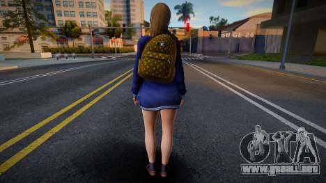 DOAXVV Misaki - Autumn School Wear 2 para GTA San Andreas
