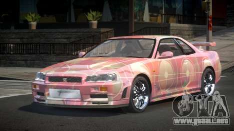 Nissan Skyline R34 J-Style S7 para GTA 4