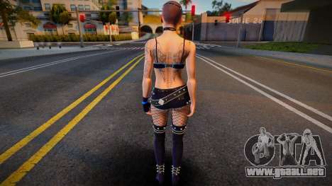 Claire Stripper no coat and blady para GTA San Andreas