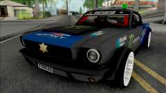 Ford Mustang Sheriff Barion para GTA San Andreas