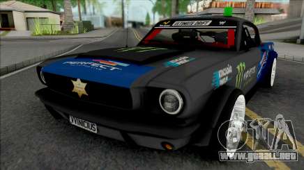 Ford Mustang Sheriff Barion para GTA San Andreas