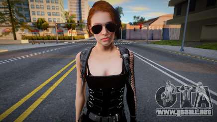 Jill Valentine (from RE Resistance) para GTA San Andreas
