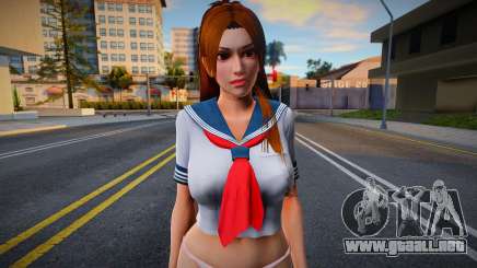 Taki Summer School Uniform Suit (skirt) para GTA San Andreas