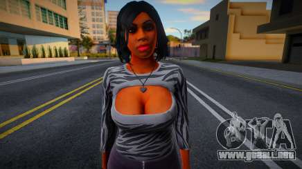 Chica de la virtud fácil de GTA V 3 para GTA San Andreas