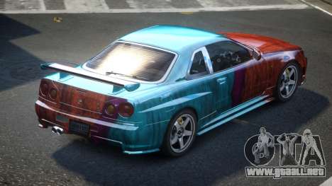 Nissan Skyline R34 ZR S1 para GTA 4