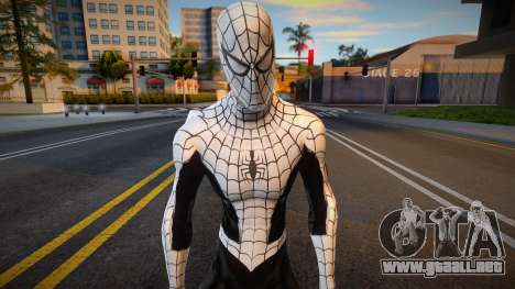 Spiderman Web Of Shadows - White and Black Suit para GTA San Andreas