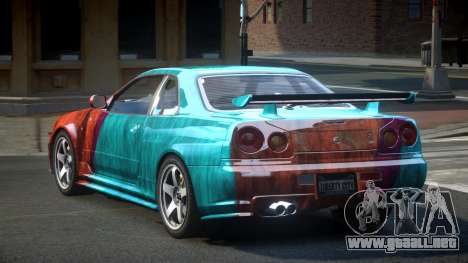 Nissan Skyline R34 ZR S1 para GTA 4