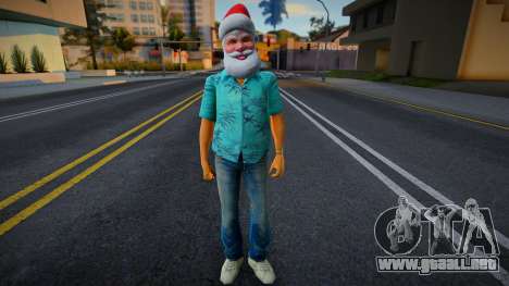 Tommy Vercetti Santa Mask para GTA San Andreas