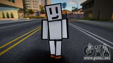 Henry - Stickmin Skin from Minecraft para GTA San Andreas
