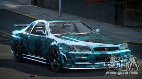 Nissan Skyline R34 ZR S5 para GTA 4