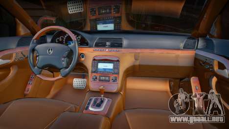 Mercedes-Benz W220 S600 (Rus Plate) para GTA San Andreas