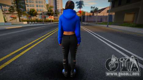 Lara Croft Fashion Casual - Los Santos Tuners 2 para GTA San Andreas