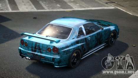 Nissan Skyline R34 ZR S5 para GTA 4