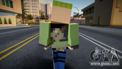 Rebel - Half-Life 2 from Minecraft 7 para GTA San Andreas