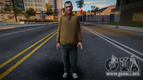 Niko Bellic Custom5 para GTA San Andreas