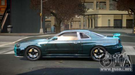 Nissan Skyline R34 ZR S5 para GTA 4