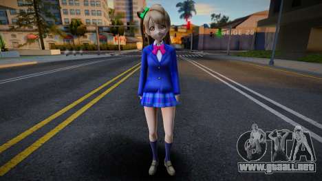 Love Live skin 33 para GTA San Andreas