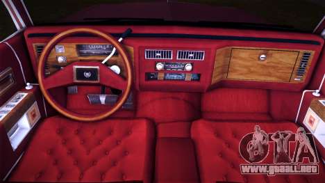 Cadillac Fleetwood Brougham 1985 Limousine para GTA Vice City