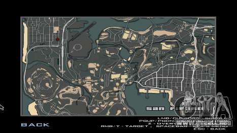 Nuevas texturas de mapas y radares para GTA San Andreas